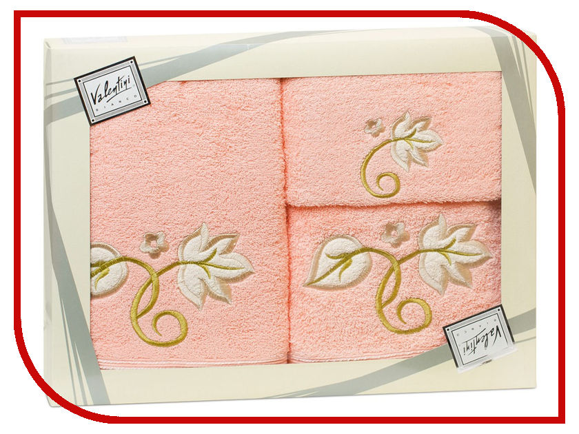 

Полотенце Valentini Flower 1 30x50/50x100/70x140cm 3шт 2105, Flower 1