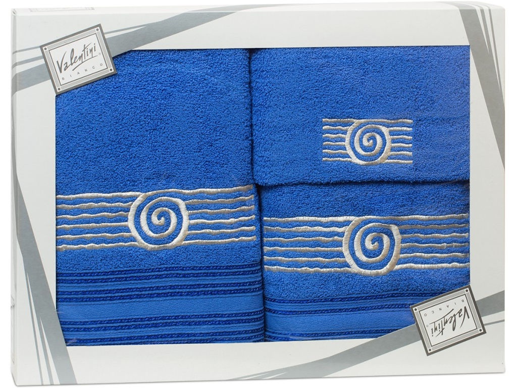 

Полотенце Valentini Sea 1 30x50/50x100/70x140cm 3шт 1119, Sea 1