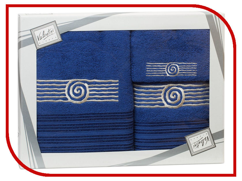 

Полотенце Valentini Sea 1 30x50/50x100/70x140cm 3шт 1199, Sea 1