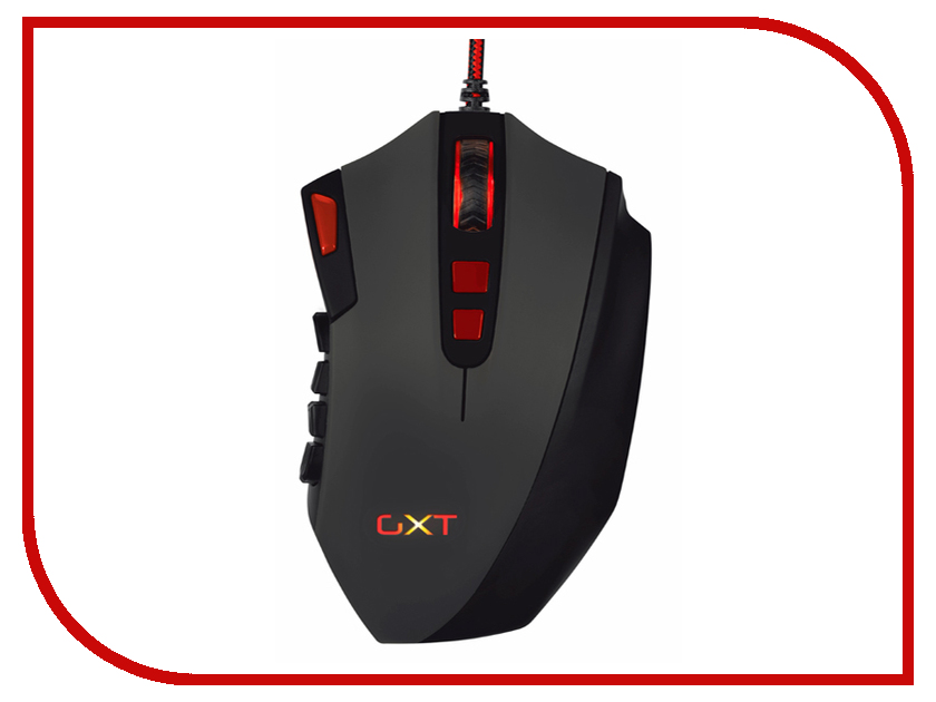 

Мышь Trust GXT 166 Mmo gaming laser mouse Black USB, 19816