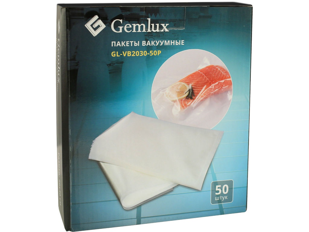 Вакуумные пакеты Gemlux GL-VB2030-50P