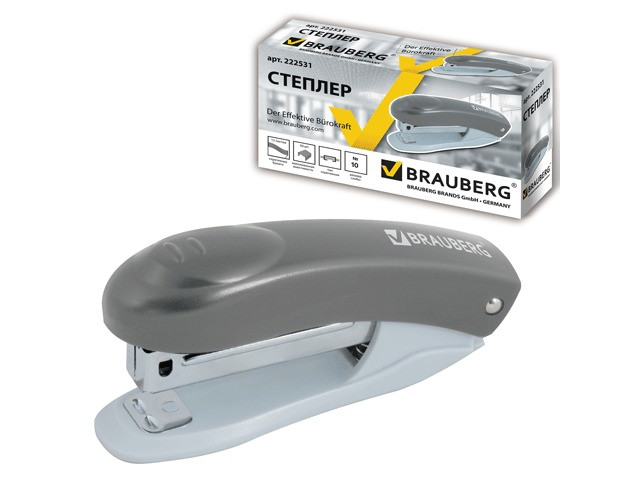 

Степлер Brauberg Einkommen Grey 222531, Einkommen №10