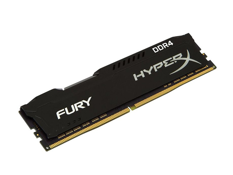 фото Модуль памяти Kingston HyperX Fury Black DDR4 DIMM 3200MHz PC-25600 CL18 - 16Gb HX432C18FB/16