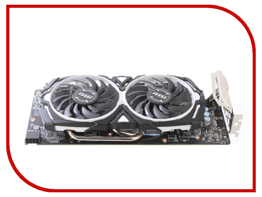 фото Видеокарта MSI Radeon RX 580 1366Mhz PCI-E 3.0 8192Mb 8000Mhz 256 bit DVI HDCP RX 580 MINER 8G