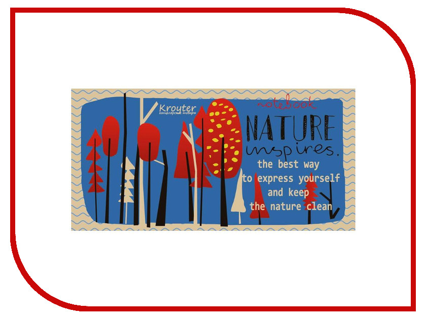 

Блокнот Kroyter Nature 100x200mm 80 листов 420411