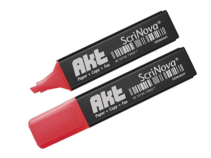 

Маркер Scrinova Akt 1-5mm Red 735002, 735002