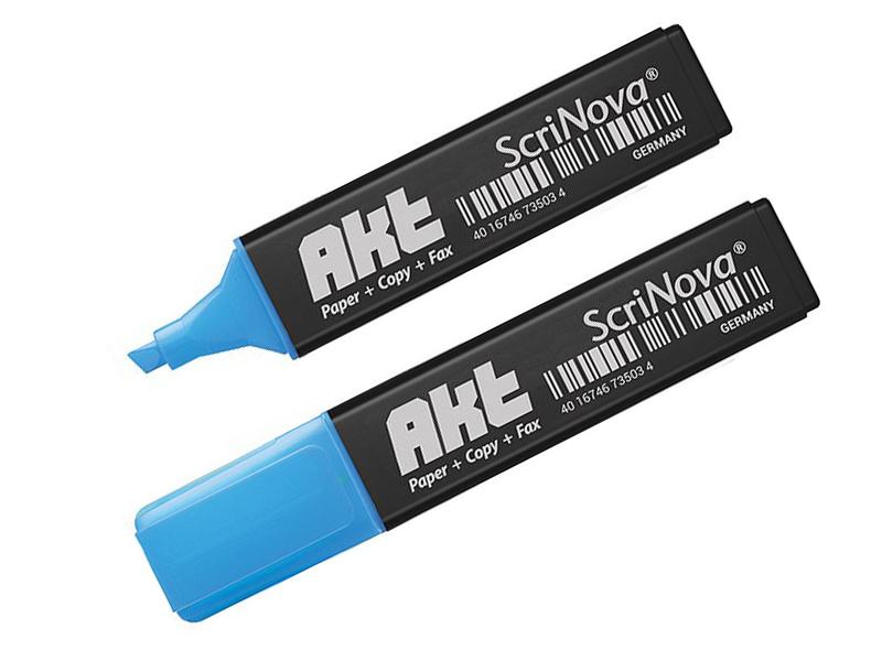 

Маркер Scrinova Akt 1-5mm Blue 735003, Akt