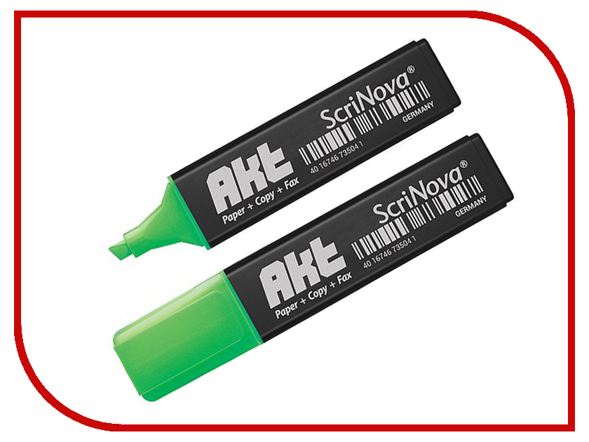 

Маркер Scrinova Akt 1-5mm Green 735004, Akt