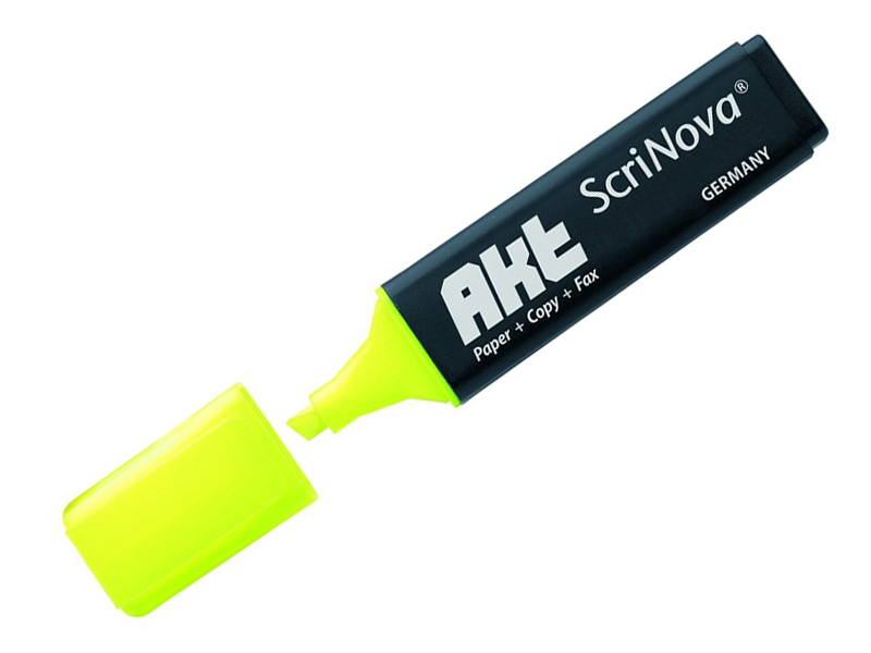 

Маркер Scrinova Akt 1-5mm Yellow 735005, Akt