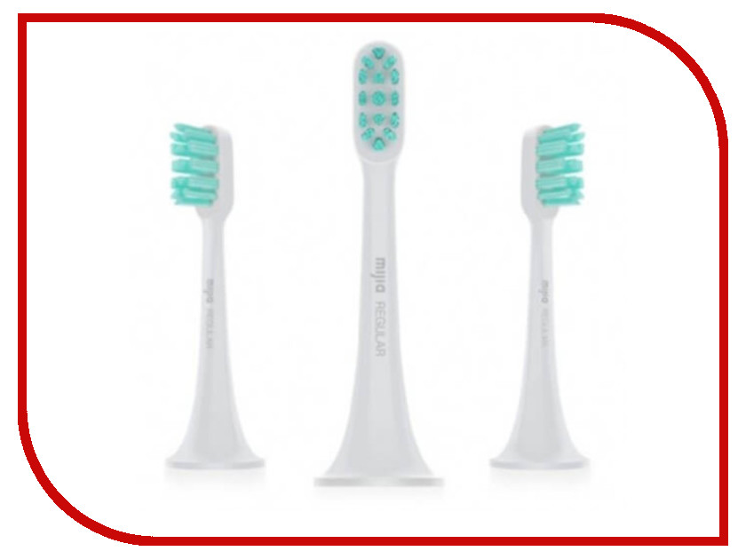 

Сменные насадки Xiaomi Mijia Smart Sonic Electric Toothbrush 3шт, Mijia Smart Sonic Electric Toothbrush
