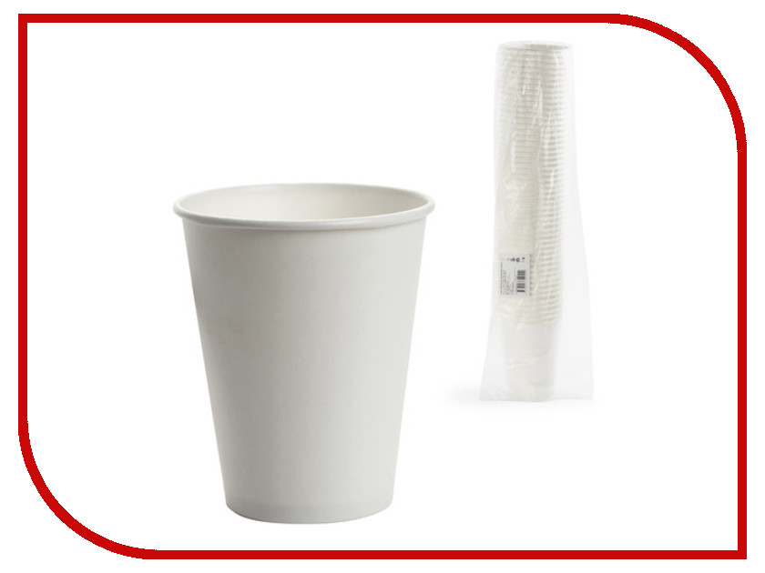 

Одноразовые стаканы Формация 300ml 50шт White HB90-430-0000 / 603867, HB90-430-0000