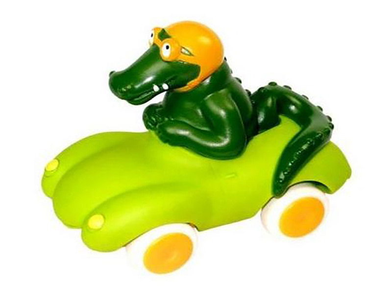 Игрушка BeBeLino Крокодил-гонщик 55043
