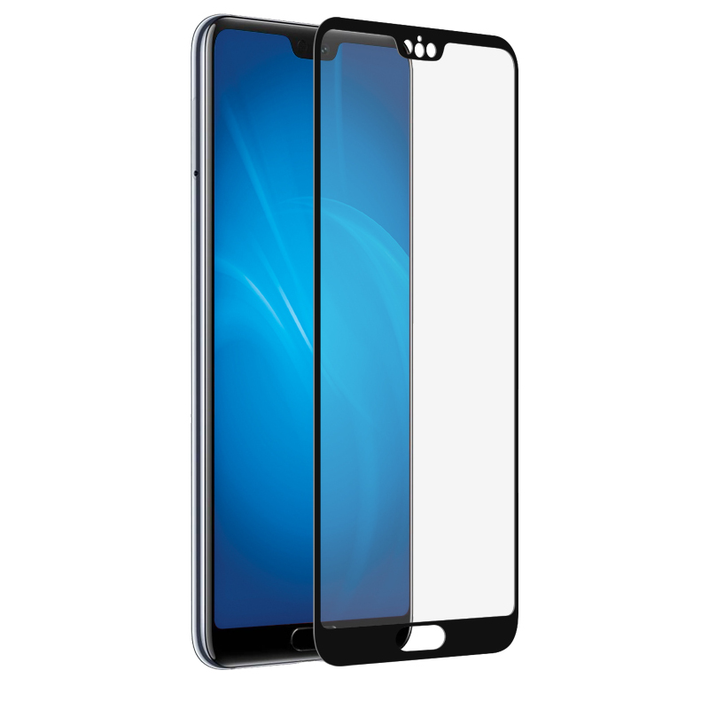 фото Аксессуар Защитное стекло Onext для Huawei P20 Plus 2018 3D Full Glue Black 41739