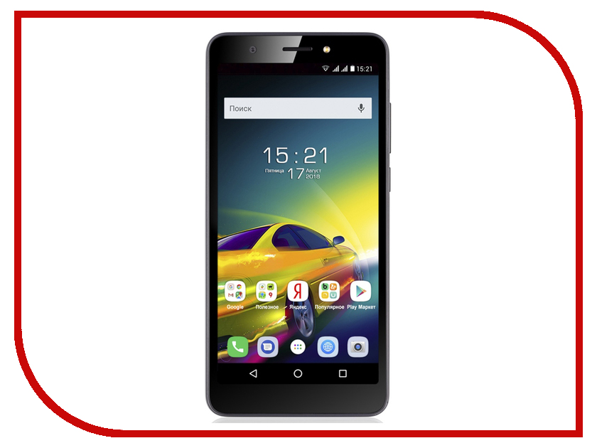 

Сотовый телефон Fly Power Plus 3 Dark Grey, Power Plus 3