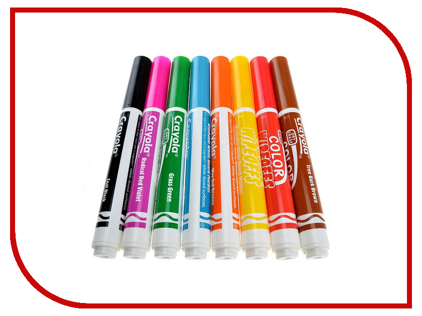 

Фломастеры Crayola 8 цветов 8223, 8223
