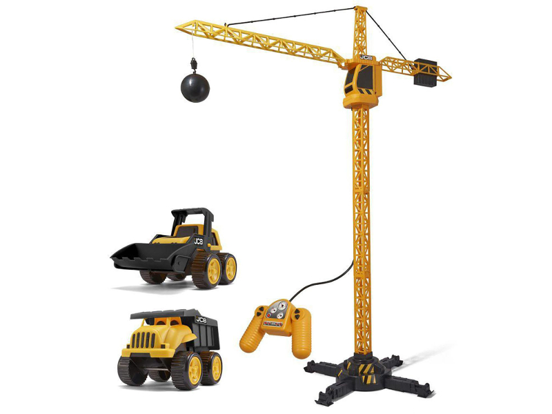 

Игрушка HTI Строительный кран JCB 100 + 2 машинки 1416420, 1416420