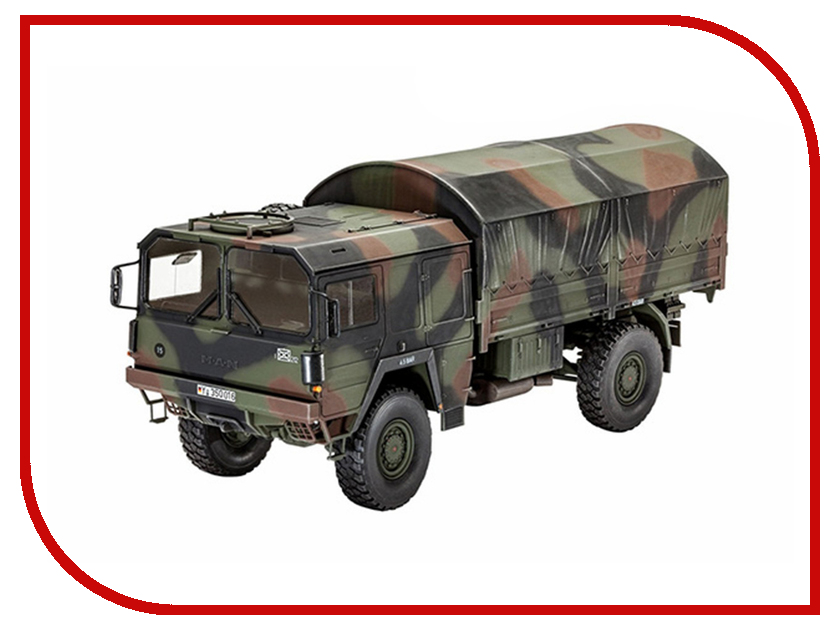 

Сборная модель Revell Высокомобильный внедорожник LKW 5t. mil gl 3257, LKW 5t. mil gl