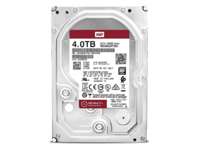 фото Жесткий диск Western Digital WD Red Pro 4 TB (WD4003FFBX)