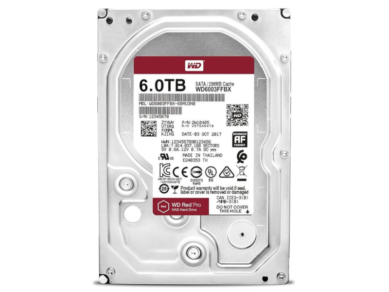 фото Жесткий диск Western Digital WD Red Pro 6 TB (WD6003FFBX)