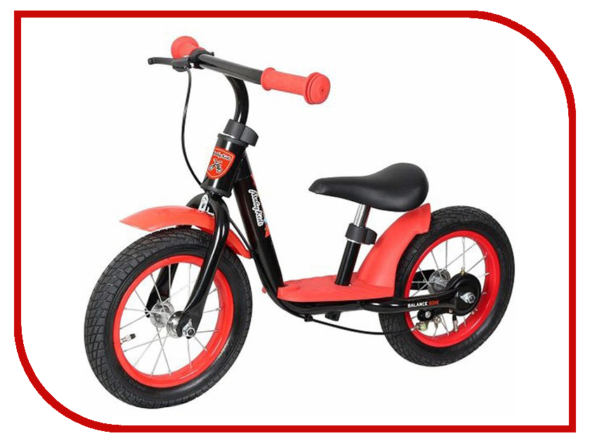 

Беговел Moby Kids KidRun 12 Red-Black, KidRun 12