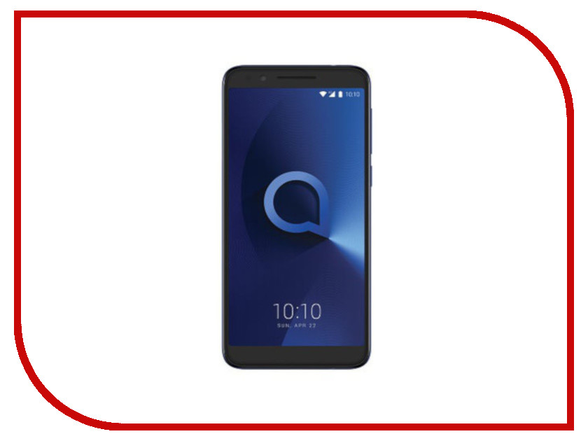 

Сотовый телефон Alcatel 3L 5034D Metallic Blue, 5034D