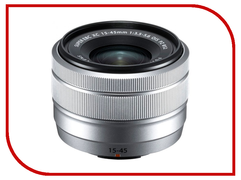 

Объектив Fujifilm XC 15-45mm f/3.5-5.6 OIS PZ Silver, XC 15-45 mm f/3.5-5.6 OIS PZ
