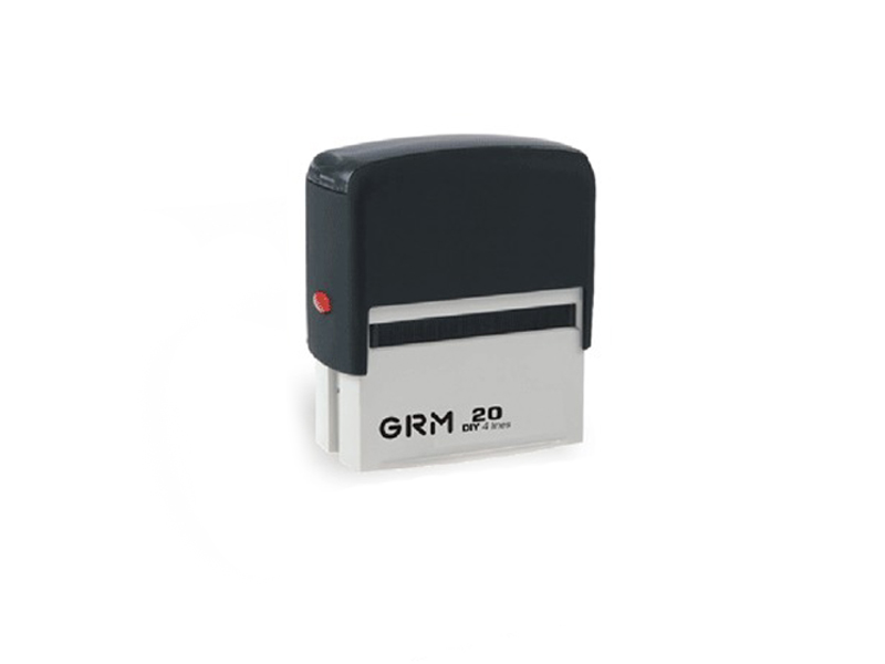 

Штамп самонаборный GRM 20 38x14mm 4 строки 231666, GRM20