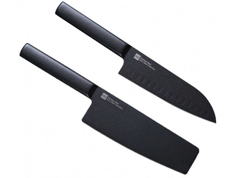 Набор ножей HuoHou Heat Knife Set 2шт набор ножей huohou damascus kitchen knife set из дамасской стали 4 1 black