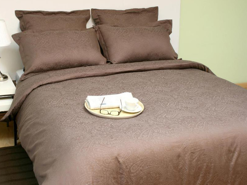 фото Постельное белье Marize Комплект 1.5 спальный Наволочки 70x70 Жаккард 1931