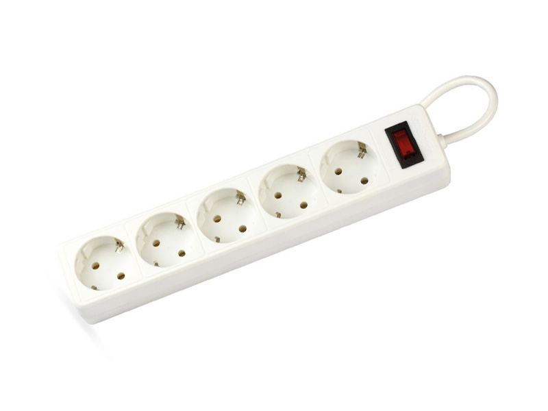 фото Сетевой фильтр SmartBuy One 5 Sockets 5m White SBSP-50-W