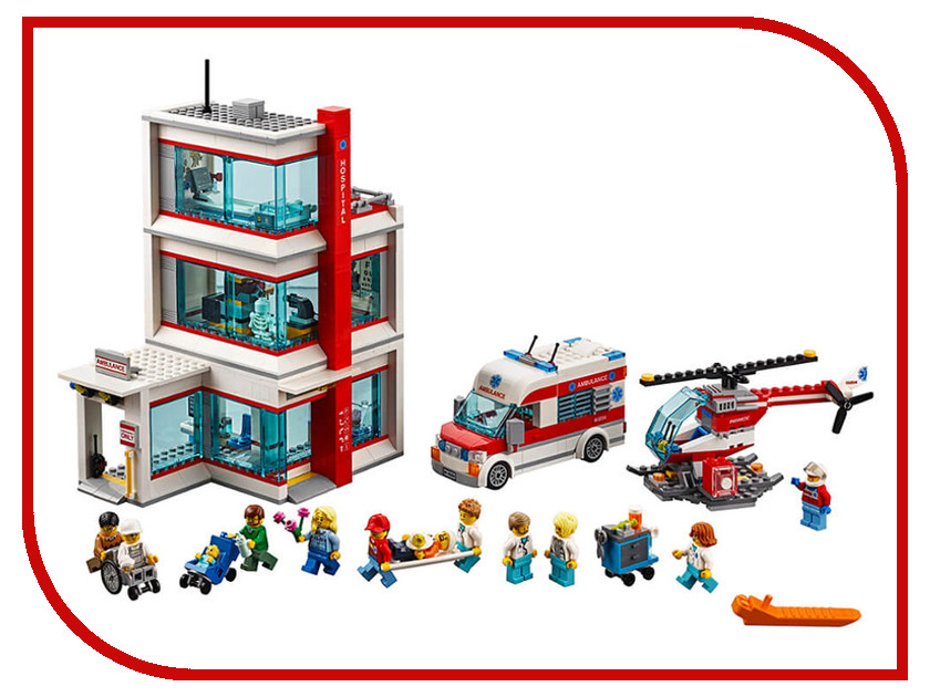 

Конструктор Lego City Городская больница 60204, 60204