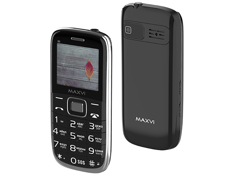 Сотовый телефон MAXVI B6 Black