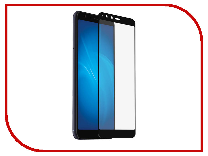 

Аксессуар Защитное стекло для ASUS Zenfone Max Plus M1 ZB570TL CaseGuru 0.33mm Full Screen Black 103161, 103161