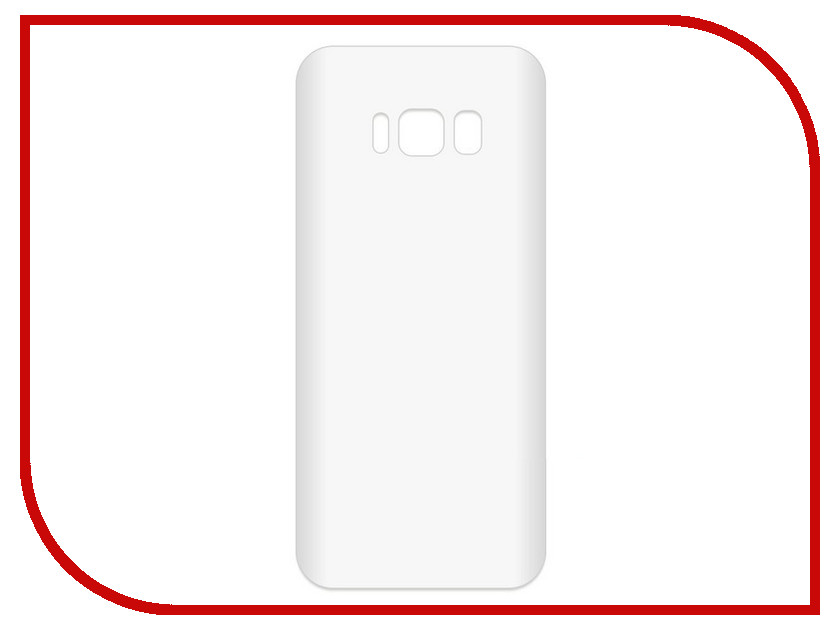 фото Аксессуар Чехол-накладка для Samsung Galaxy S8 SM-G950F Krutoff TPU Transparent 11963