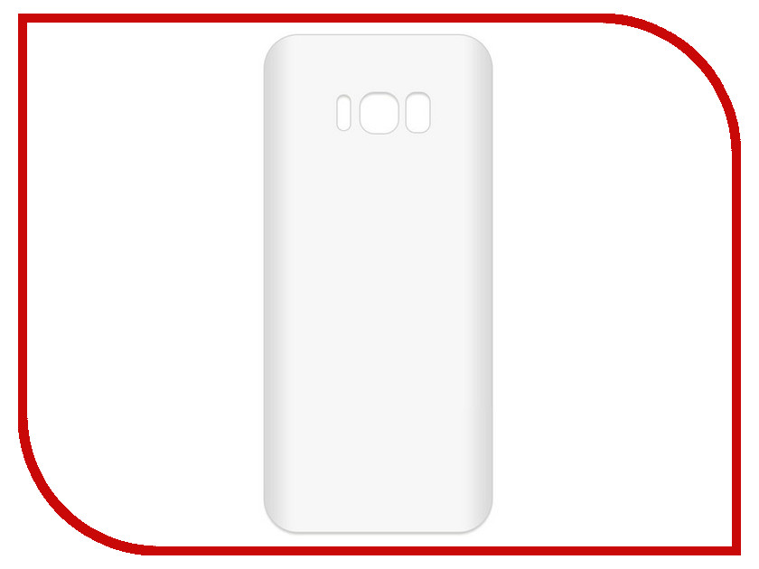 фото Аксессуар Чехол-накладка для Samsung Galaxy S8+ SM-G955F Krutoff TPU Transparent 11964