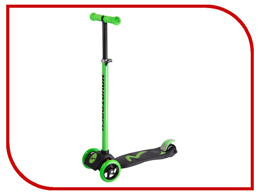

Самокат Novatrack RainBow 120 Green 120RAINBOW.GN8, RainBow 120