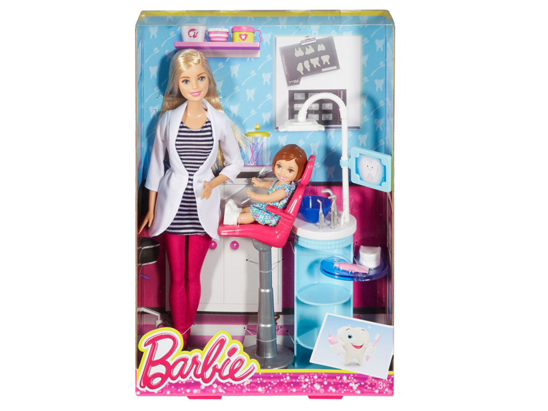 фото Игровой набор mattel barbie профессии dhb63