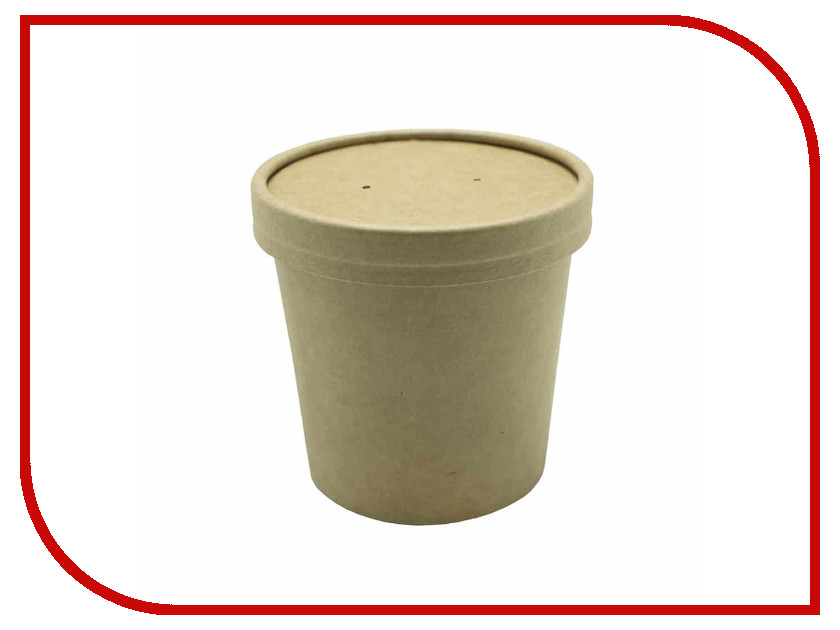 

Одноразовая супница Ecovilka 340ml 85х7mm 250шт БСК340Д, БСК340Д