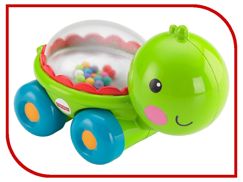 

Игрушка Mattel Fisher-Price Черепашка / Бегемотик с прыгающими шариками BGX29, BGX29
