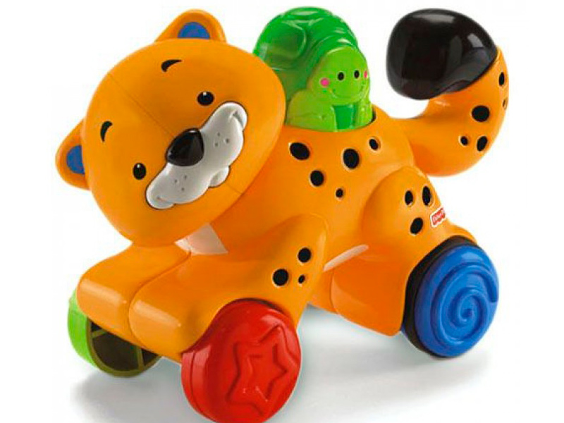

Игрушка Игрушка Mattel Fisher-Price Веселые животные на колесиках N8160, N8160