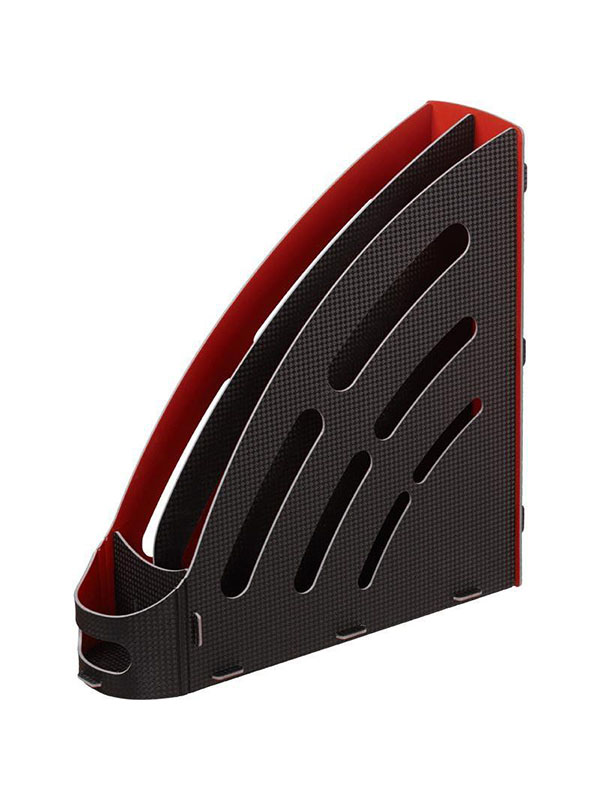 

Накопитель вертикальный Attache Selection Black-Red 478327, 478327