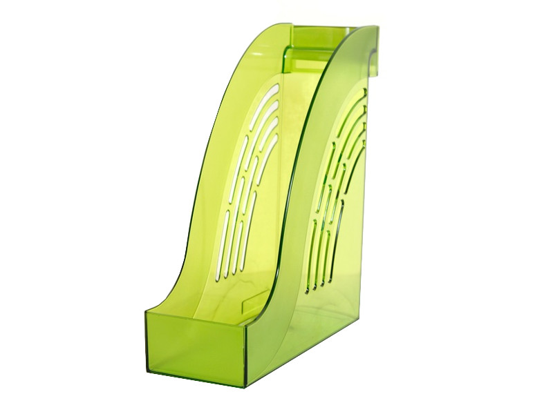 

Накопитель вертикальный Attache Яркий офис Transparent Lime 644885, 644885