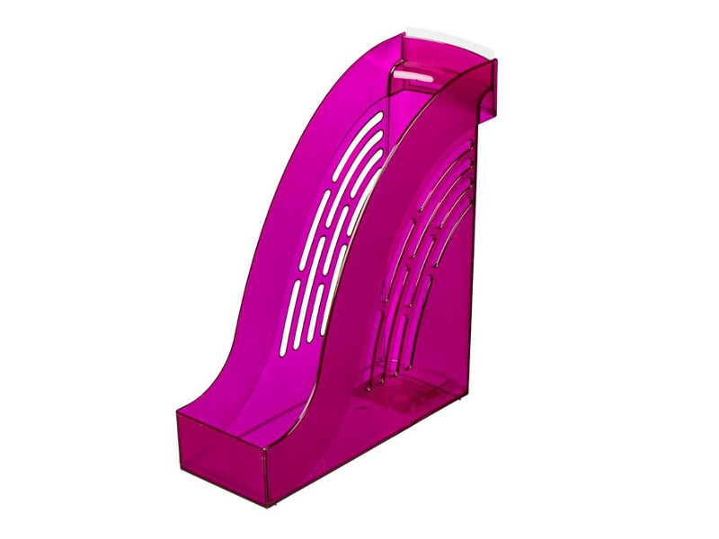 

Накопитель вертикальный Attache Яркий офис Transparent Plum 644887, 644887