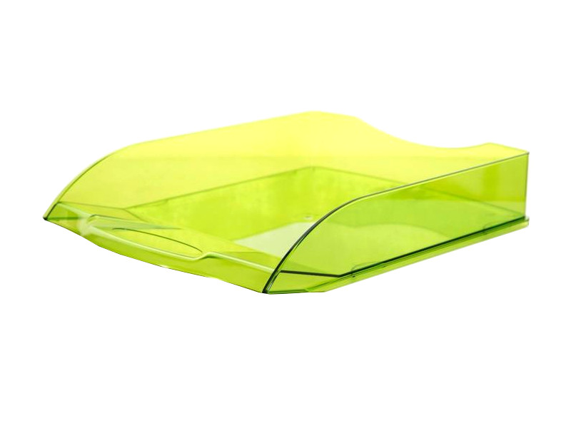 

Лоток горизонтальный Attache Яркий офис Transparent Lime 644888, 644888