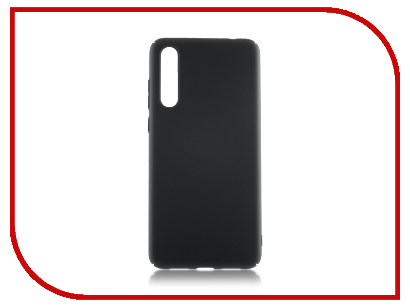 фото Аксессуар Чехол для Huawei P20 Pro Brosco SoftTouch Black HW-P20P-4SIDE-ST-BLACK