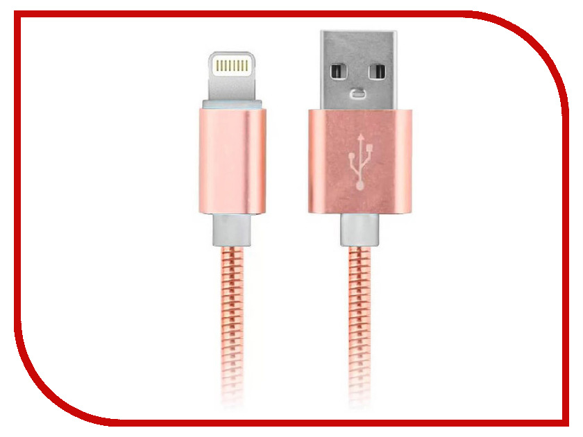 фото Аксессуар Recci Armor RCL-T100 USB-Lightning 8pin Pink