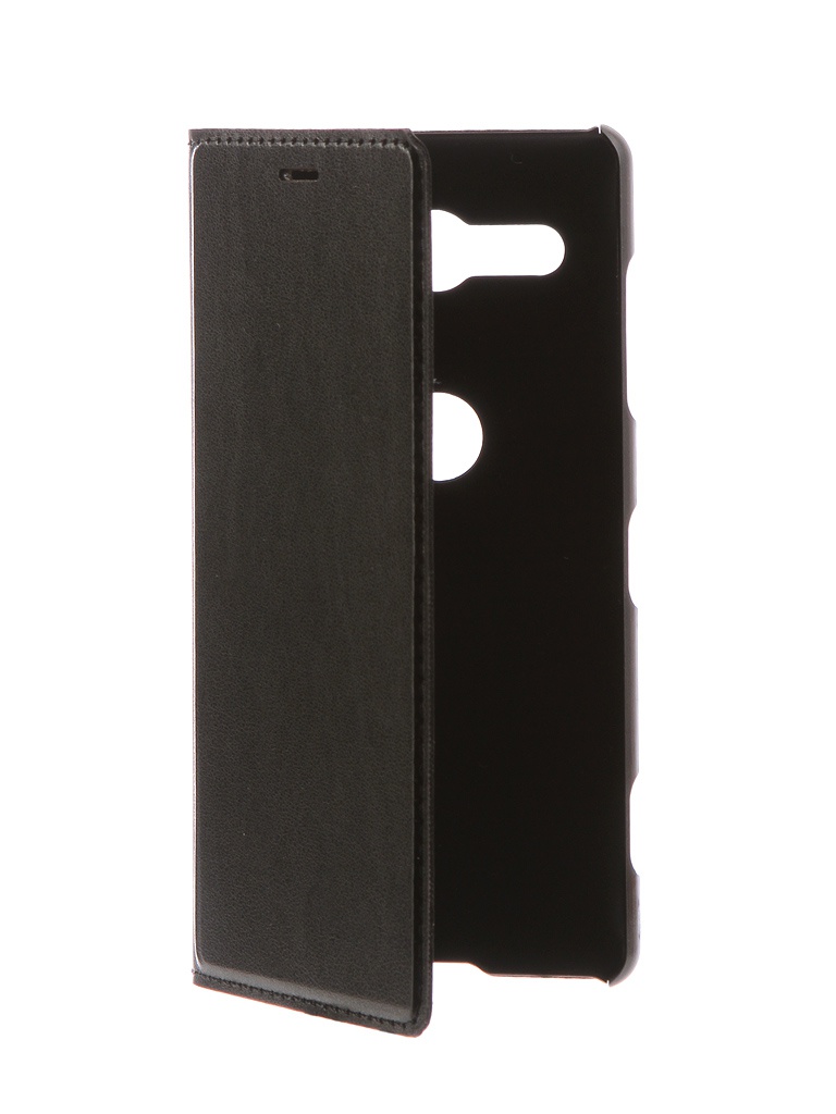 фото Аксессуар Чехол-книжка Brosco для Sony Xperia XZ2 Compact Black XZ2C-BOOK-BLACK