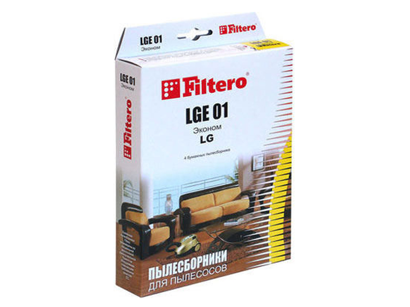 Мешок-пылесборник Filtero LGE 01 Эконом (4шт)