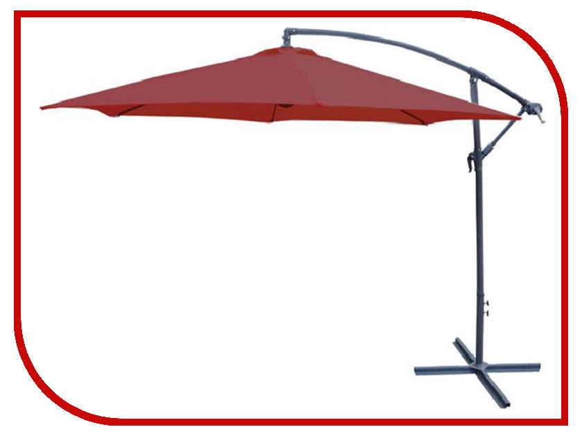 

Пляжный зонт KB 1051 300cm Red, 1051