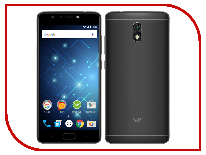 фото Сотовый телефон Vertex Impress Play LTE Black